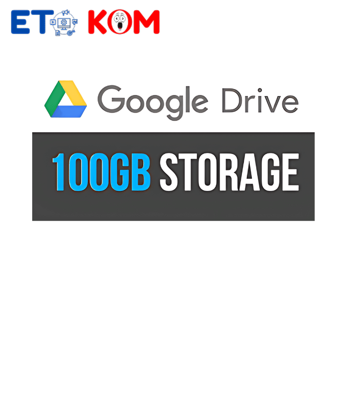 100GB Google Drive to your account