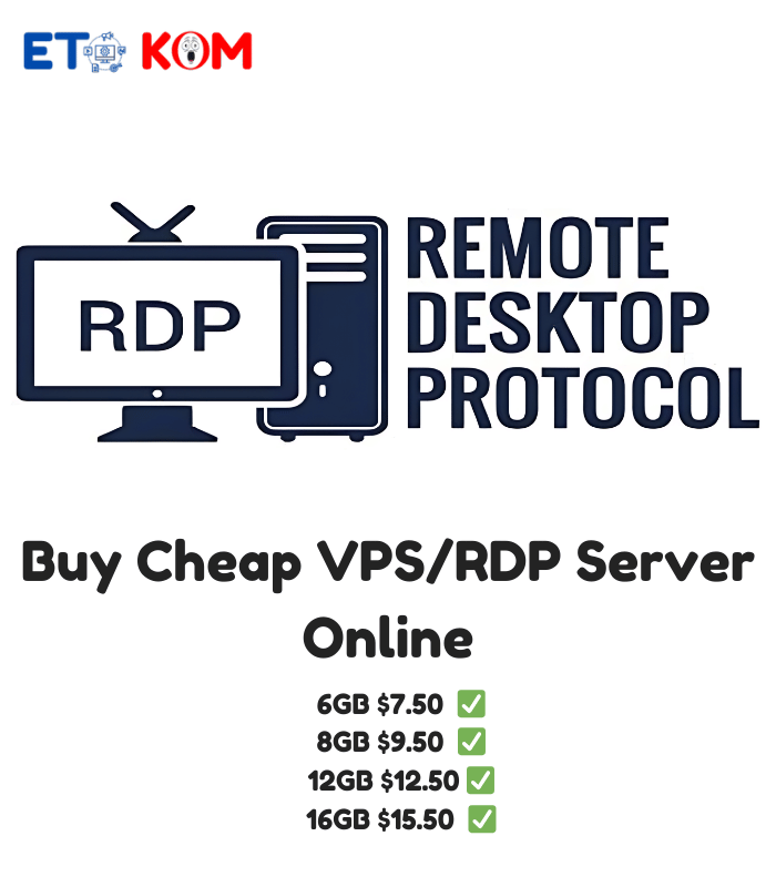 Buy Cheap RDP Server Online From $4.99/m