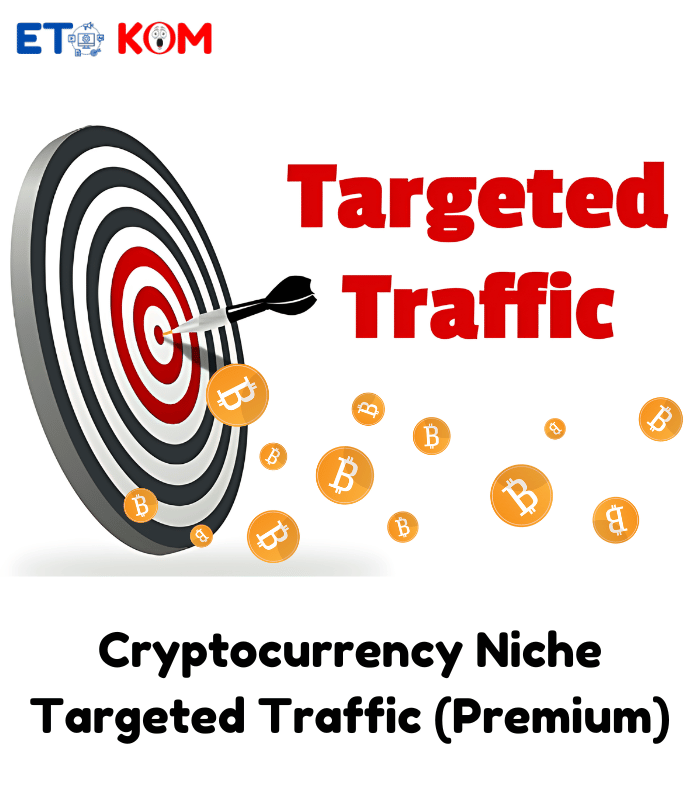 Cryptocurrency Niche Targeted Traffic (Premium)