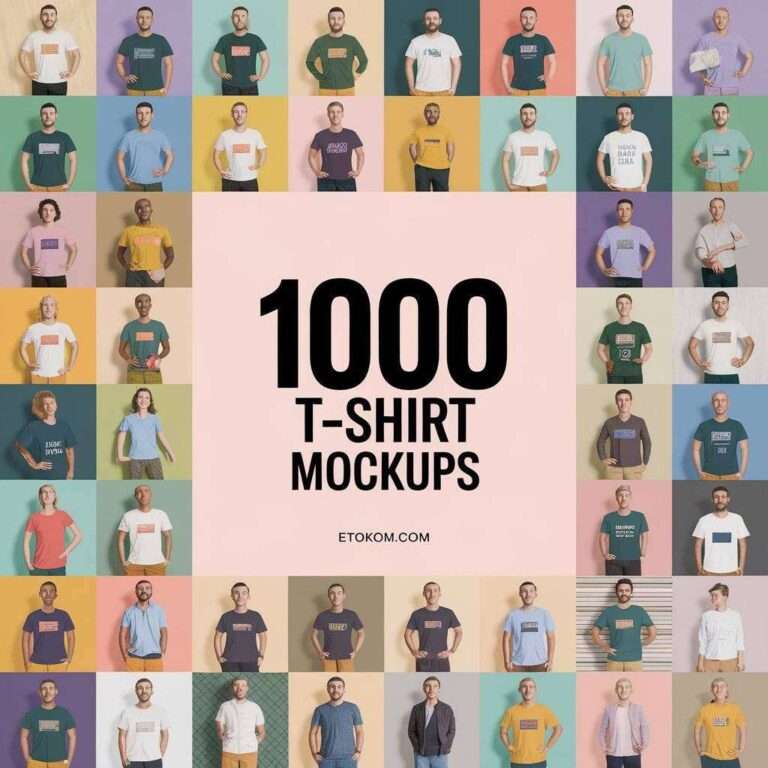 1000+ T-Shirt Mockups in Low Price